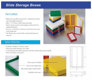 slide storage boxes detail